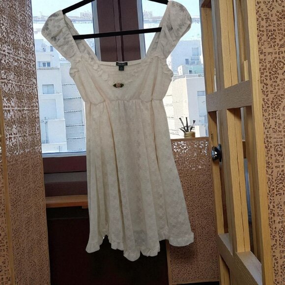 Wild Fable Ivory Lace mini dress xs - Picture 1 of 5